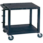 TUFFY UTILITY TROLLEY 2 SHELF BLACK