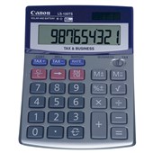 CANON LS100TS DESKTOP CALCULATOR 10 DIGIT SILVER