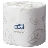 TORK 234 T4 TOILET TISSUE ADVANCED CONVENTIONAL SOFT 2 PLY EMBOSSED W100MM X 40M 400 SHEETS PER ROLL CTN 48