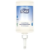 TORK 420401 S1 LIQUID SOAP OIL AND GREASE PERFUME FREE CLEAR 1L