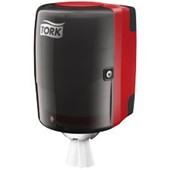 TORK M2 PAPER TOWEL DISPENSER CENTREFEED ELEVATION BLACK FREE ON LOAN