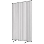 BOYD PARTITION FREE STANDING POLYCARBONATE W900 X H1500MM FROSTED