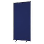 BOYD PARTITION FREE STANDING UPHOLSTERED W900 X H1800MM BLUE