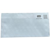 DLE E20E ENVELOPE POSTAGE INCLUDED PLAIN SELF SEAL W225 X L114MM WHITE PACK 100