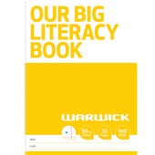 WARWICK OUR BIG WRITING MODELLING BOOK 2 25MM RULED 32 PAGE