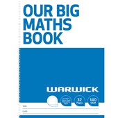 WARWICK OUR BIG MATHS MODELLING  BOOK 30MM QUAD 32 PAGE