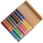 EC CRAYONS TWISTIT ASSORTED COLOURS BOX 240