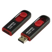 ADATA C008 FLASH DRIVE USB 20 RETRACTABLE 32GB BLACKRED