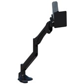 ACCENT LEVO MONITOR ARMS SINGLE BLACK