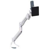 ACCENT LEVO MONITOR ARMS SINGLE WHITE