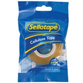 SELLOTAPE CELLULOSE TAPE PREMIUM 1100 W12MM X L33M CLEAR