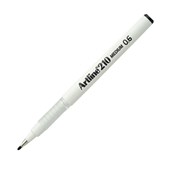 ARTLINE 210 FINELINER PEN 06MM BLACK