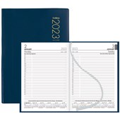 COLLINS DIARY COMMERCIAL A51P NAVY PVC DAY PER PAGE ODD YEAR