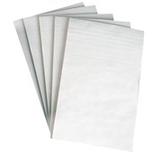 BOND NOTE PAD LARGE 70GSM W148 X L297 MM 50 LEAF WHITE