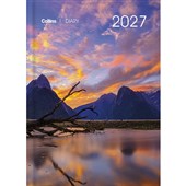 COLLINS DIARY A51 NZ MAJESTIC LANDSCAPES A5 ASSORTED COLOURS ODD YEAR