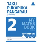 WARWICK MY MATHS BOOK 2 TAKU PUKAPUKA PANGARAU 7MM QUAD 32 LEAF