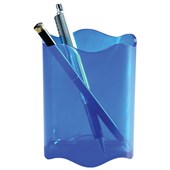 DURABLE PENCIL HOLDER D80 X H102MM ICE BLUE