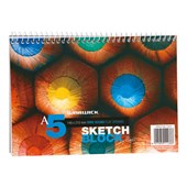 WARWICK SKETCH PAD SPIRAL BOUND A5 20 LEAF