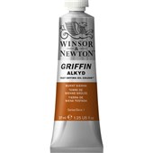 WINSOR AND NEWTON GRIFFIN ALKYD 1914074 OIL PAINT SERIES 1 37ML BURNT SIENNA