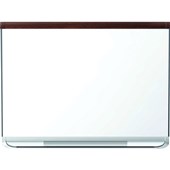 QUARTET PRESTIGE2 MAGNETIC WHITEBOARD 1810 X 1210MM MAHOGANY FRAME