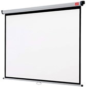 NOBO PROJECTION SCREEN 1610 WALL MOUNT 92 INCH 2000 X 1350MM WHITE