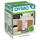 DYMO 0904980 LW 4XL SHIPPING LABELS 104 X 159MM WHITE ROLL 220