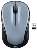 LOGITECH M325 910002325 OPTICAL MOUSE WIRELESS NANO RECEIVER SMALL SILVER