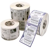 ZEBRA LABEL PRINTED THERMAL PERMANENT 1 ACROSS W60 X L25MM ROLL 2000