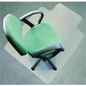 JASTEK ECONOMY CHAIRMAT PVC KEYHOLE LOW PILE CARPET 910 X 1220MM