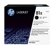 HP 81X TONER CARTRIDGE CF281X HIGH YIELD BLACK