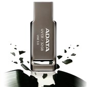 ADATA DASHDRIVE UV131 FLASH DRIVE USB 30 32GB CHROMIUM GREY