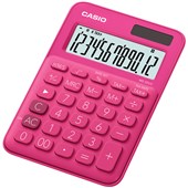 CASIO DESKTOP CALCULATOR MS20UC 12 DIGIT RED