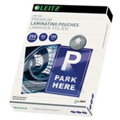 LAMINATING POUCH LEITZ ILAM A4 250 MICRON BOX OF 100