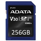 ADATA PREMIER PRO V30 ASDX256GUI3CL10R SD MEMORY CARD SDXC UHSI UHS CLASS 3 256GB