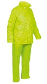 GOOD2GLOW RAINSUIT JACKET AND PANT SET MEDIUM NEON YELLOW