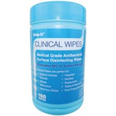 HELPIT WIPES CLINICAL TUB 160