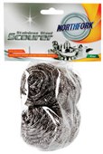 NORTHFORK STAINLESS STEEL SCOURER PACK 4