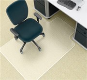 MARBIG ROLLAMAT CHAIRMAT PVC KEYHOLE MEDIUM PILE CARPET 910 X 1210MM