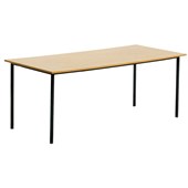 KNIGHT ERGOPLAN CANTEEN TABLE W1800 X D800 X H730MM TAWA