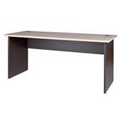 ZEALAND DESK W1500 X D700 X H725MM CARBON BASE WASHED MAPLE TOP