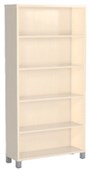 CUBIT BOOKCASE 4 SHELVES W900 X D315 X H1800MM NORDIC MAPLE