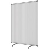 BOYD VISUALS PARTITION FREE STANDING POLYCARBONATE W900 X H1200MM FROSTED