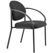 BURO ESSENCE VISITOR CHAIR STACKABLE BLACK