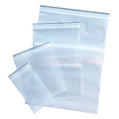 MINIGRIP PLASTIC BAG RESEALABLE 70MU W230 X L305MM CLEAR PACK 50