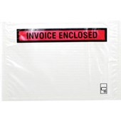 CUMBERLAND SELFADHESIVE DOCUMENT LABELOPE INVOICE ENCLOSED PACK 100