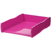 ESSELTE NOUVEAU DOCUMENT TRAY PINK