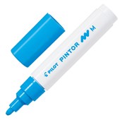 PILOT PINTOR PAINT MARKER BULLET MEDIUM 14MM LIGHT BLUE