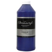 CHROMACRYL STUDENTS ACRYLIC PAINT 1L WARM BLUE