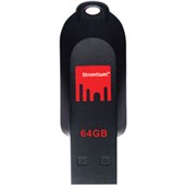 STRONTIUM USB 20 64GB POLLEX BLACK RED