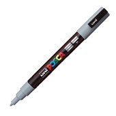 POSCA PC3M PAINT MARKER BULLET FINE 13MM GREY